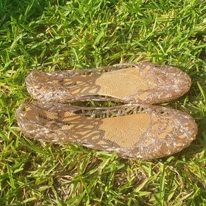 Pink Vivienne Westwood Ballet Jelly Flats